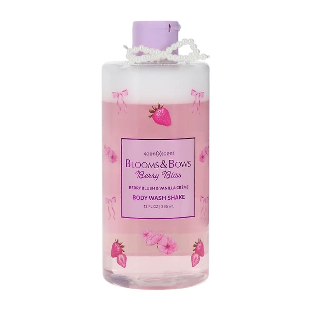 Berry Bliss Pink Body Wash Shake - Bloom & Bows